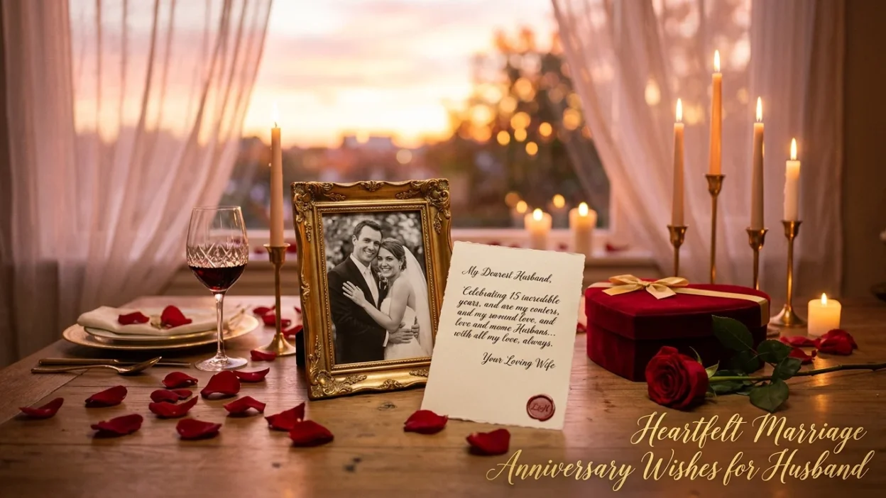 Heartfelt Marriage Anniversary Wishes for Husband