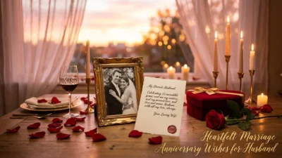 Heartfelt Marriage Anniversary Wishes for Husband