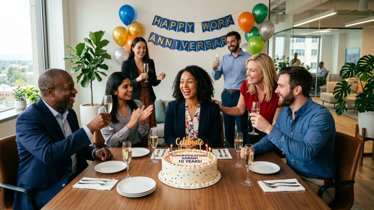 Happy Work Anniversary Wishes