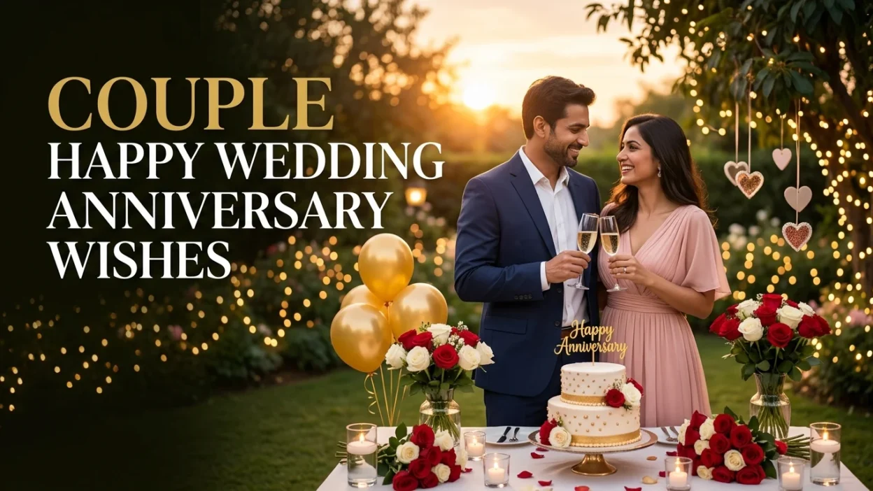 Couple Happy Wedding Anniversary Wishes