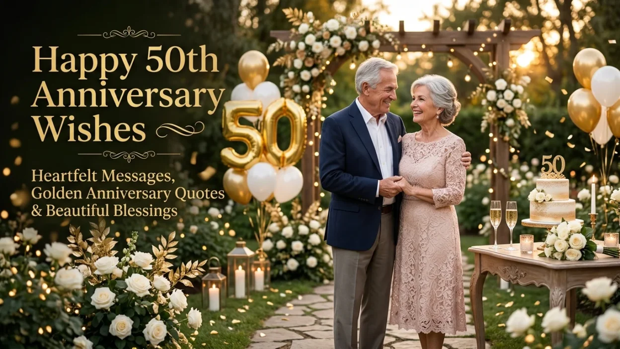 Happy 50th Anniversary Wishes