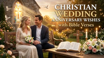 Christian Wedding Anniversary Wishes with Bible Verses