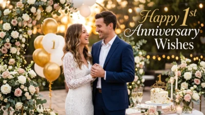 Happy 1st Anniversary Wishes