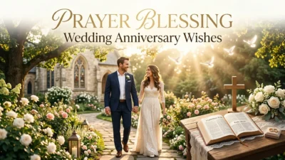Prayer Blessing Wedding Anniversary Wishes