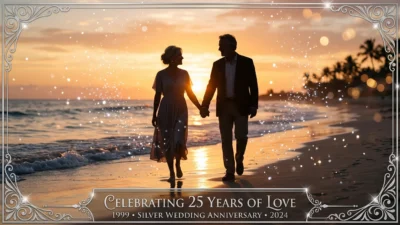 Silver Wedding Anniversary Wishes Images