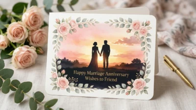 Marriage Anniversary Wishes to Friend