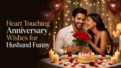 Heart Touching Anniversary Wishes for Husband Funny