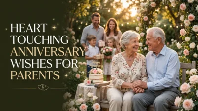 Heart Touching Anniversary Wishes for Parents