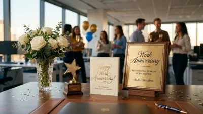 Professional Work Anniversary Wishes