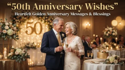 50th Anniversary Wishes