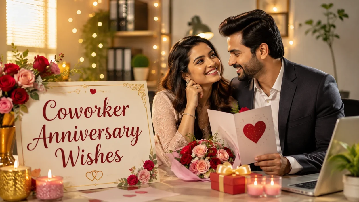 Coworker Anniversary Wishes