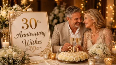 30th Anniversary Wishes