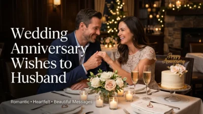 Wedding Anniversary Wishes to Husband
