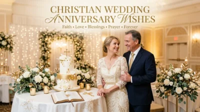Christian Wedding Anniversary Wishes