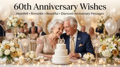60th Anniversary Wishes