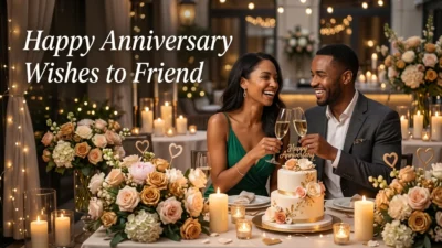 Happy Anniversary Wishes to Friend