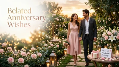 Belated Anniversary Wishes