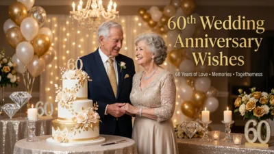 60th Wedding Anniversary Wishes