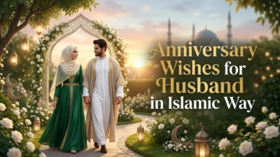 Anniversary Wishes for Husband in Islamic Way