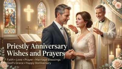 Priestly Anniversary Wishes and Prayers